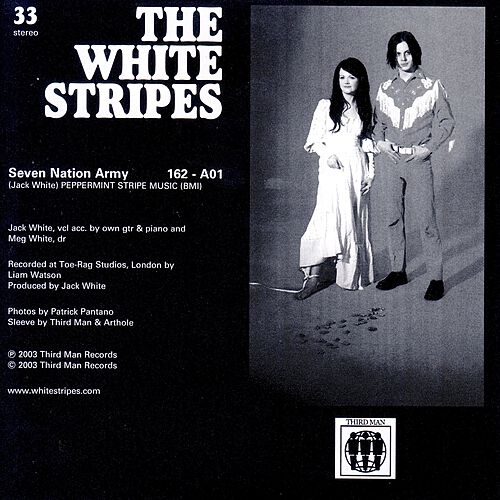 white stripes seven nation army